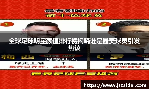全球足球明星颜值排行榜揭晓谁是最美球员引发热议
